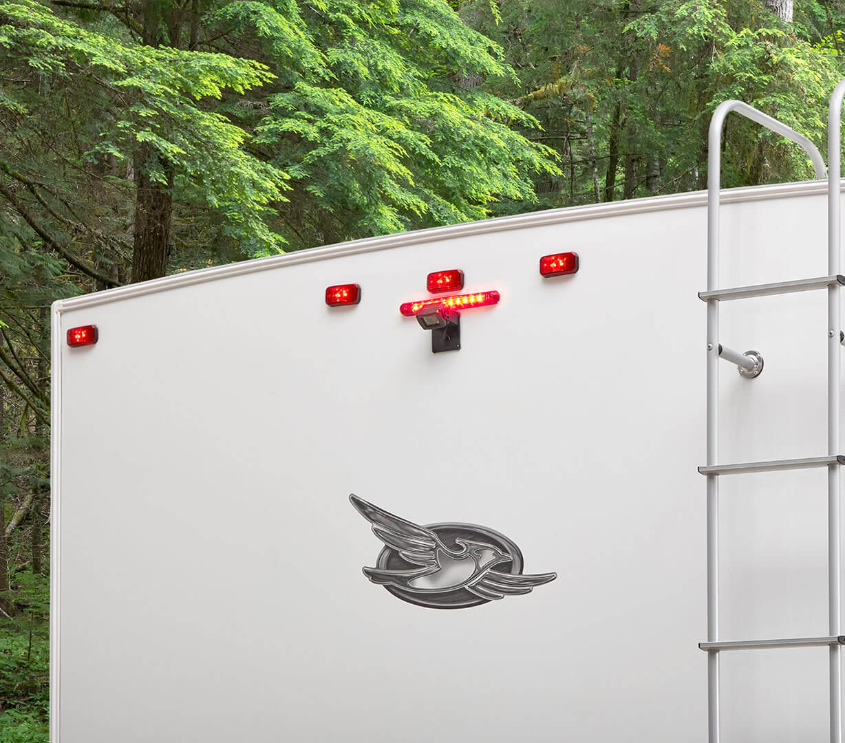 brake lighting and back-up camera