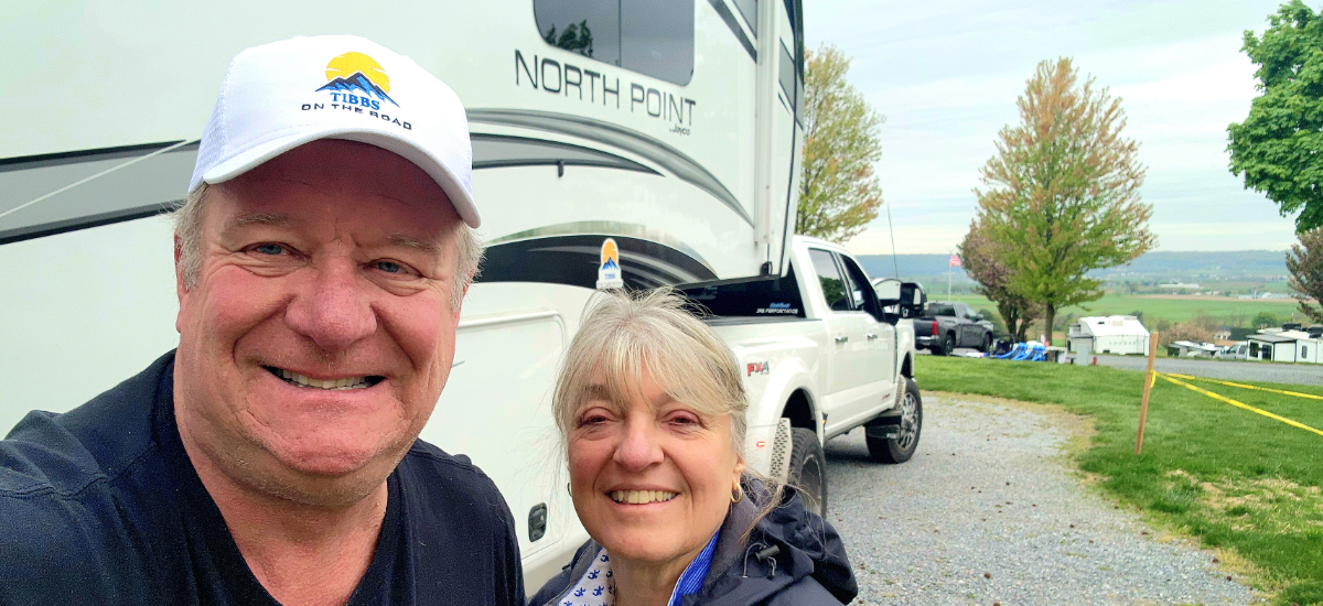 Scott and Denise Tibbo: A Jayco Family of Companies Pathfinder Embracing the RV Lifestyle