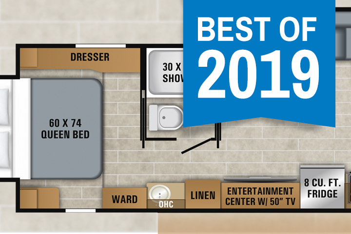 12 of Our Most Exciting 2019 RV Floorplans
