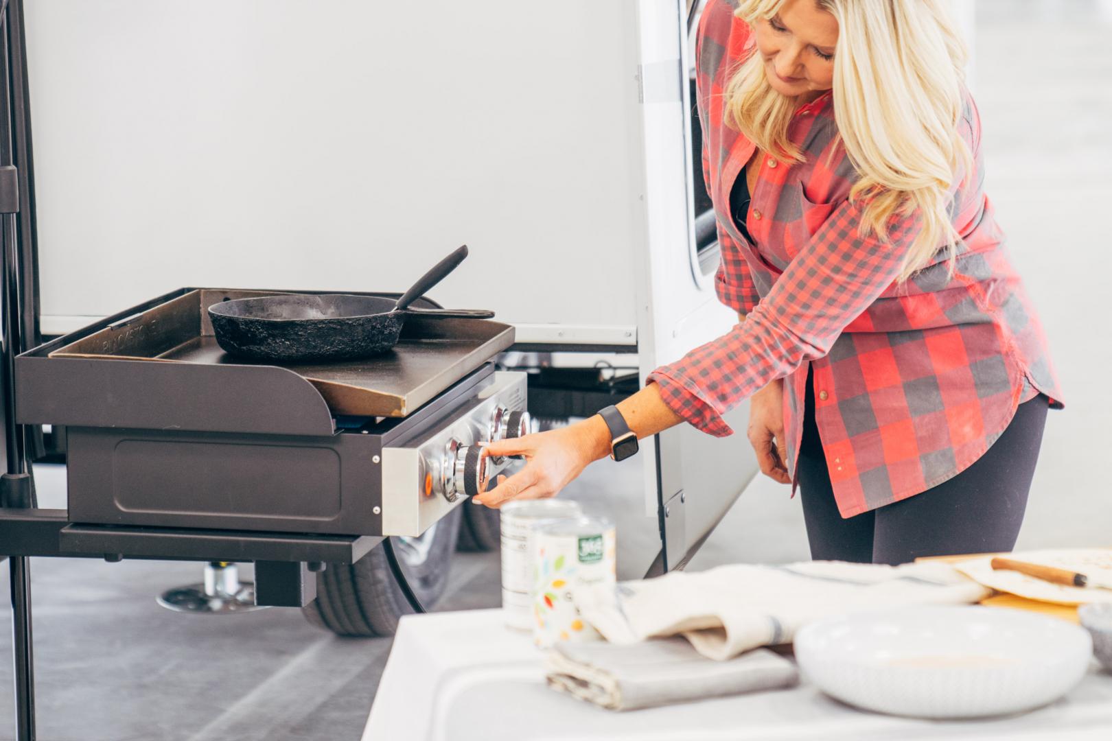 Jayco's New JayPort® System with Exclusive Blackstone® Griddles