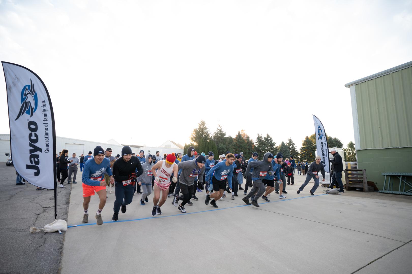 Jayco Holds Inaugural BlueJay 5K Run