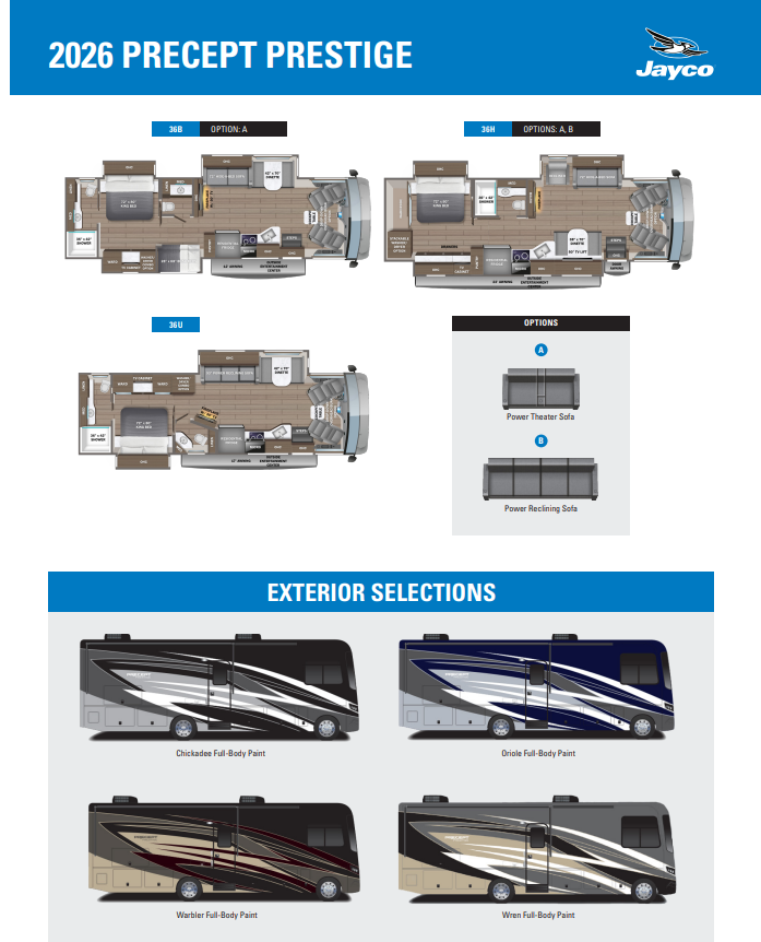 2026 Precept Prestige Flyer