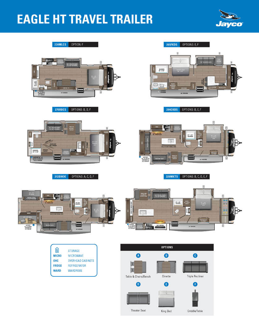 2026 Eagle HT Travel Trailer Flyer