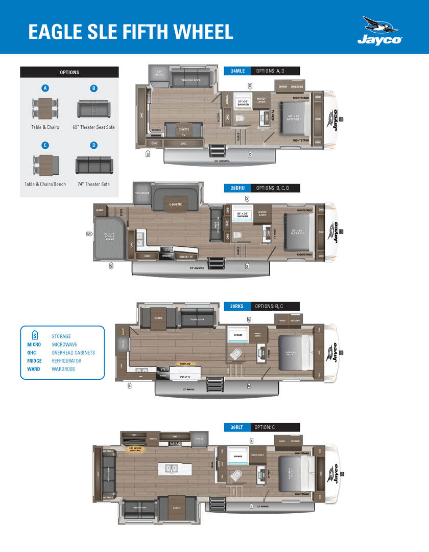2026 Eagle SLE Fifth Wheel Flyer