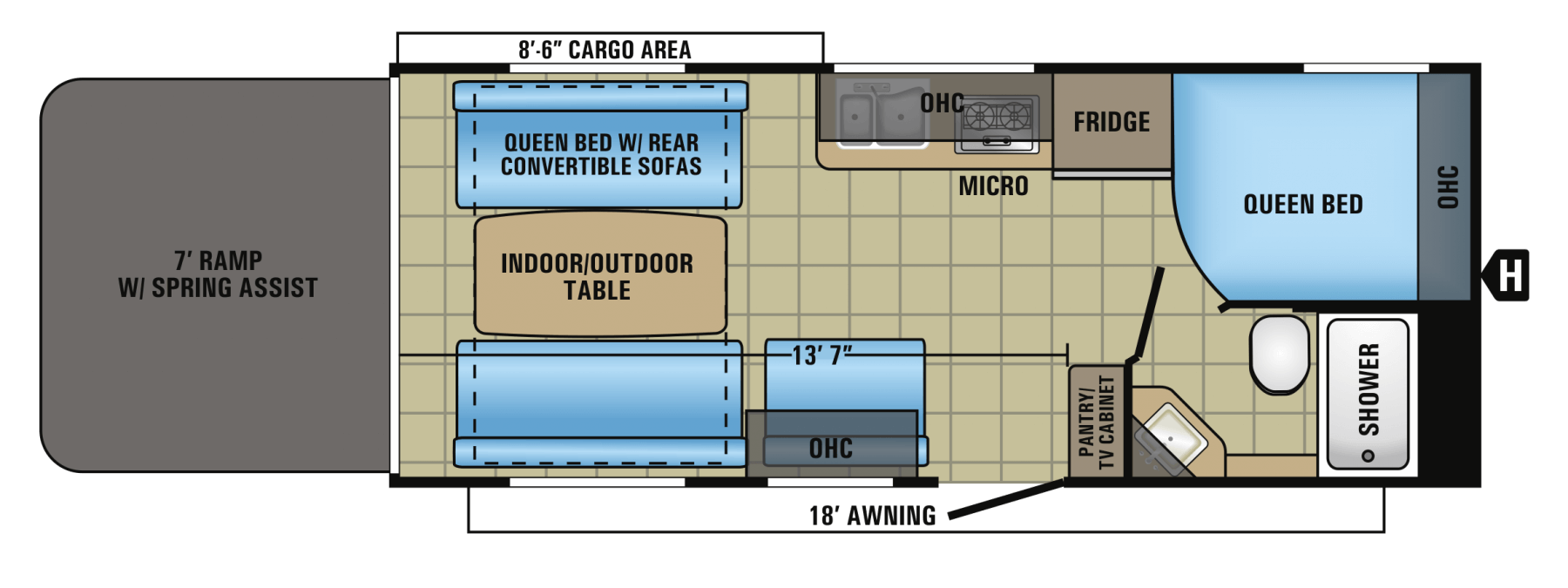 2017 Octane Super Lite 222 Jayco Inc