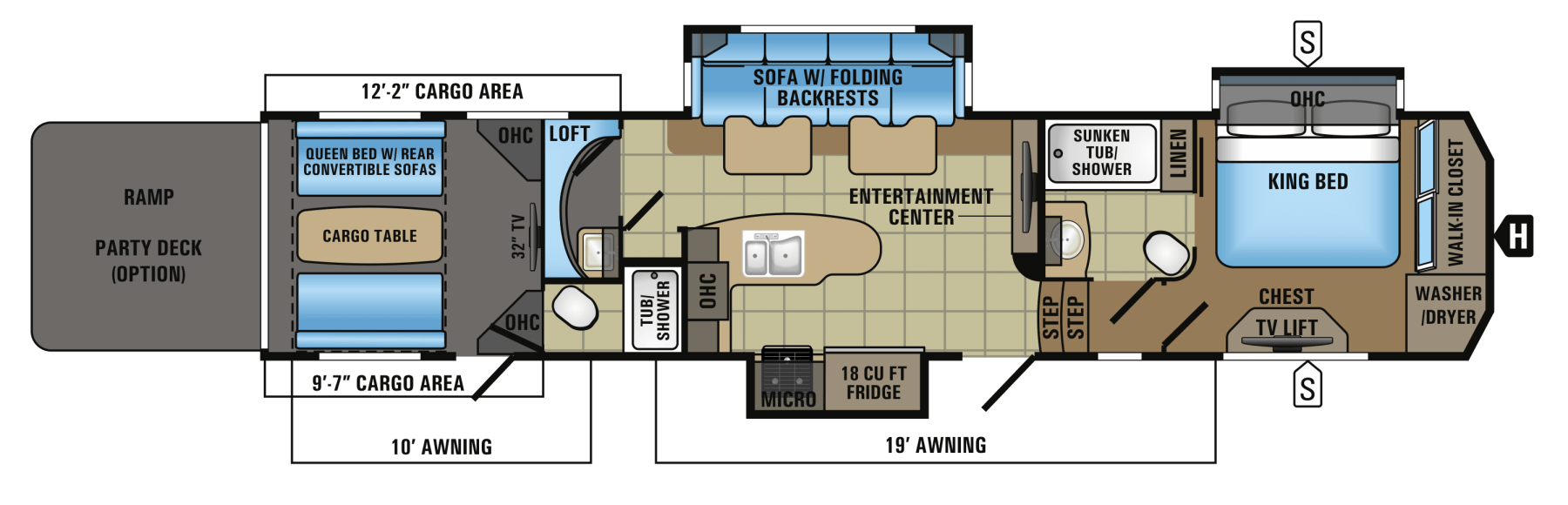 Jayco Toy Hauler Floor Plans Tutorial Pics