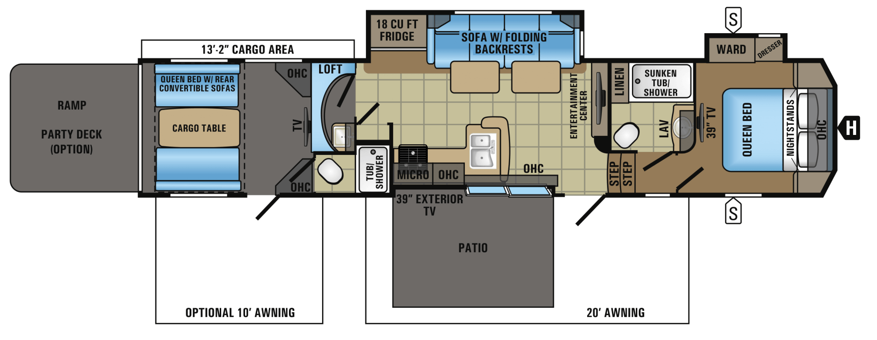 2017 Seismic 4213 Jayco Inc