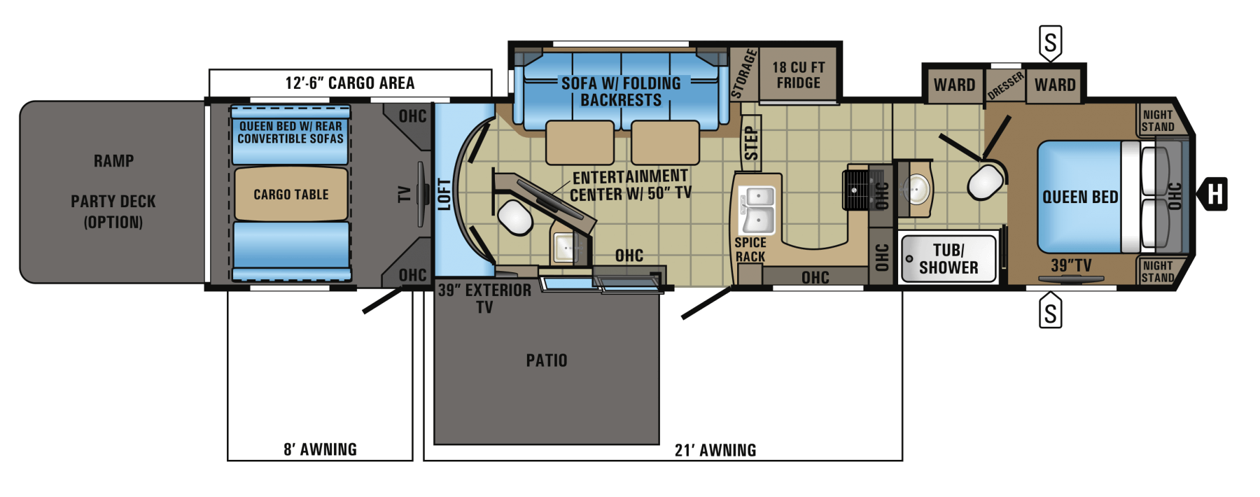 2017 Seismic 4113 Jayco Inc