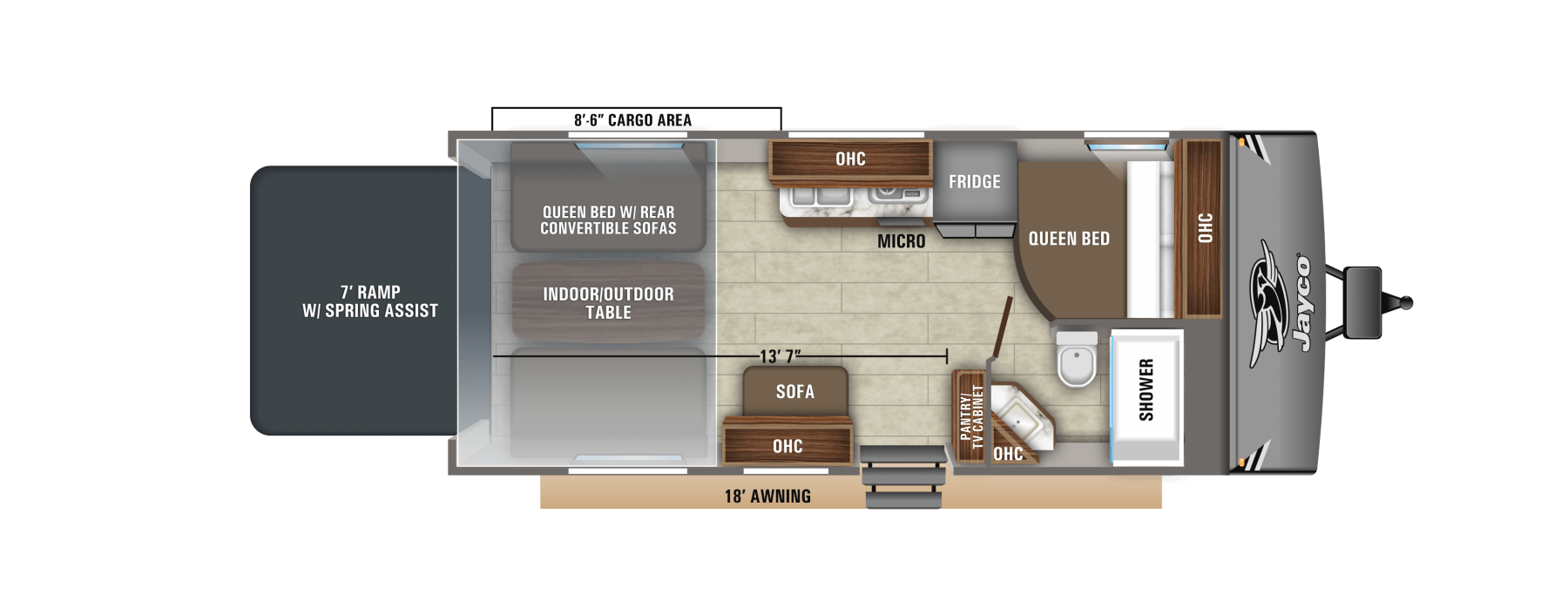 Octane Super Lite Toy Haulers Floorplans