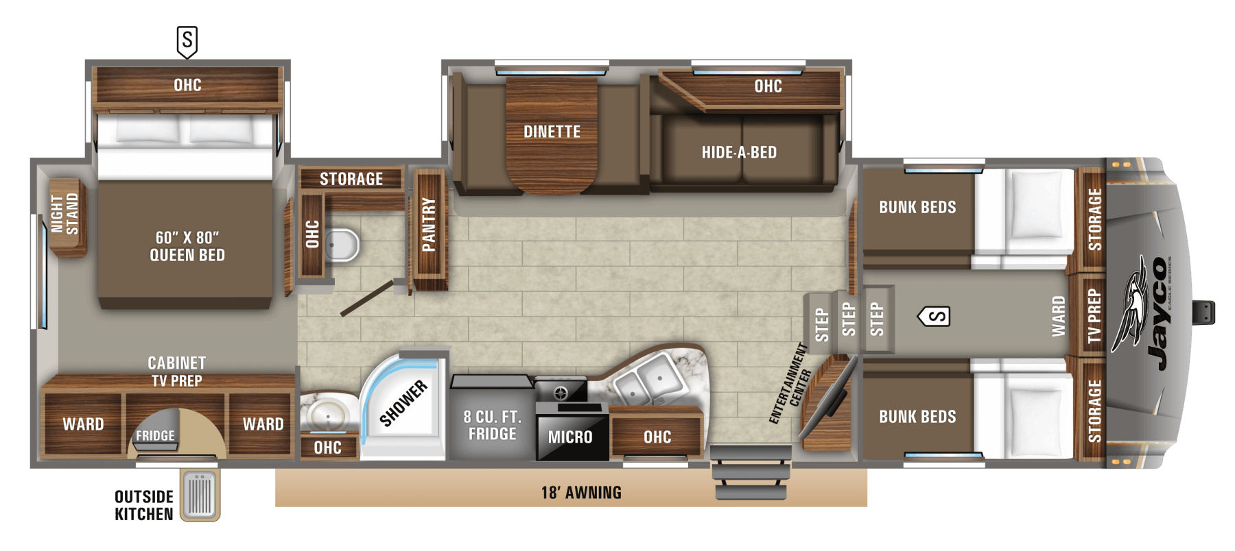 Jayco Eagle Ht Fifth Wheel Floor Plans Floor Roma