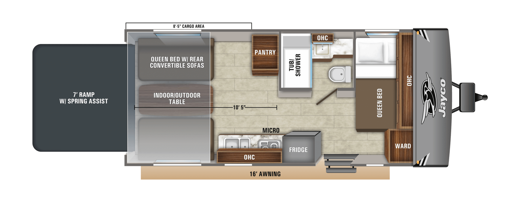 Octane Super Lite Toy Haulers Floorplans