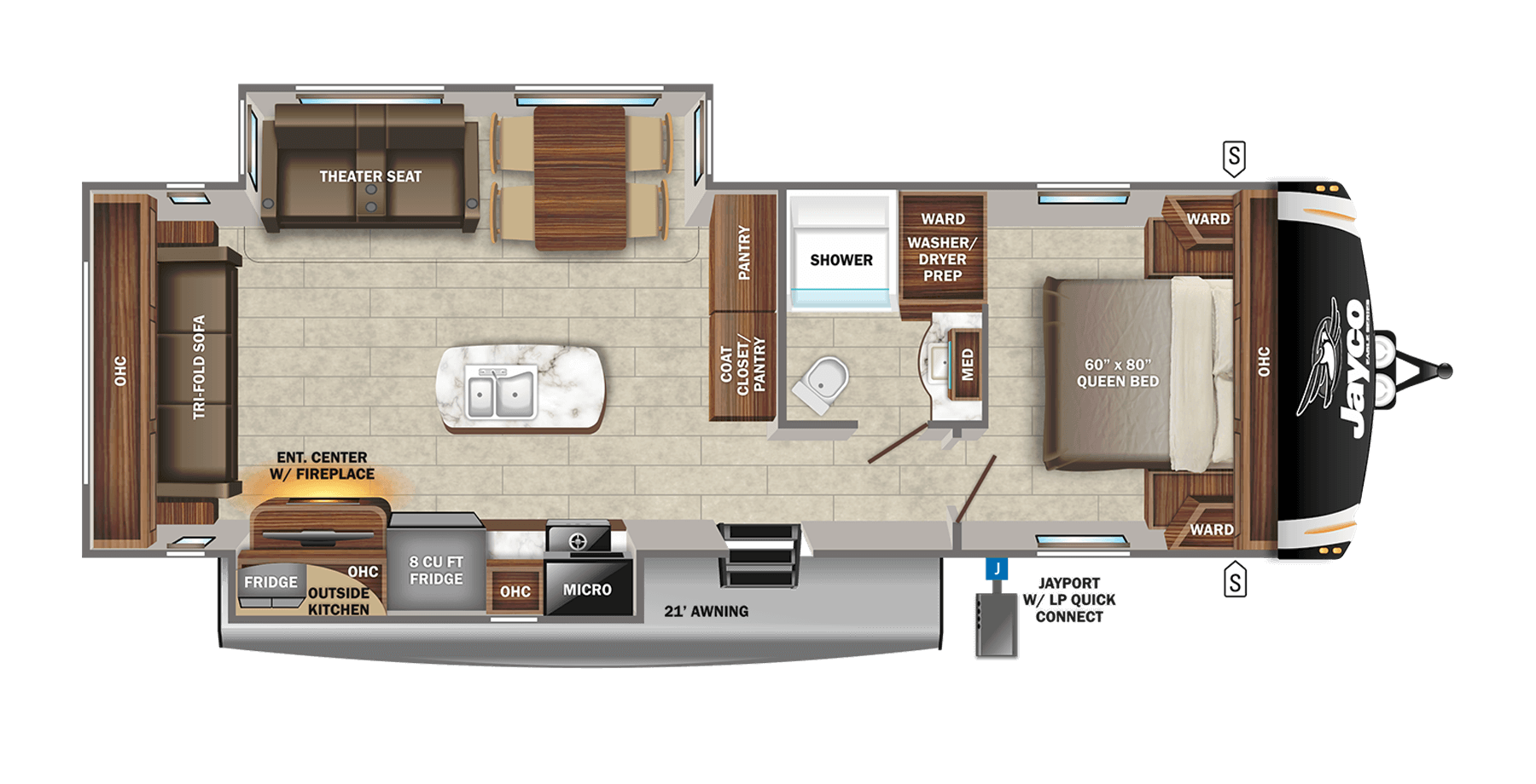 jayco travel trailer floor plans 2022