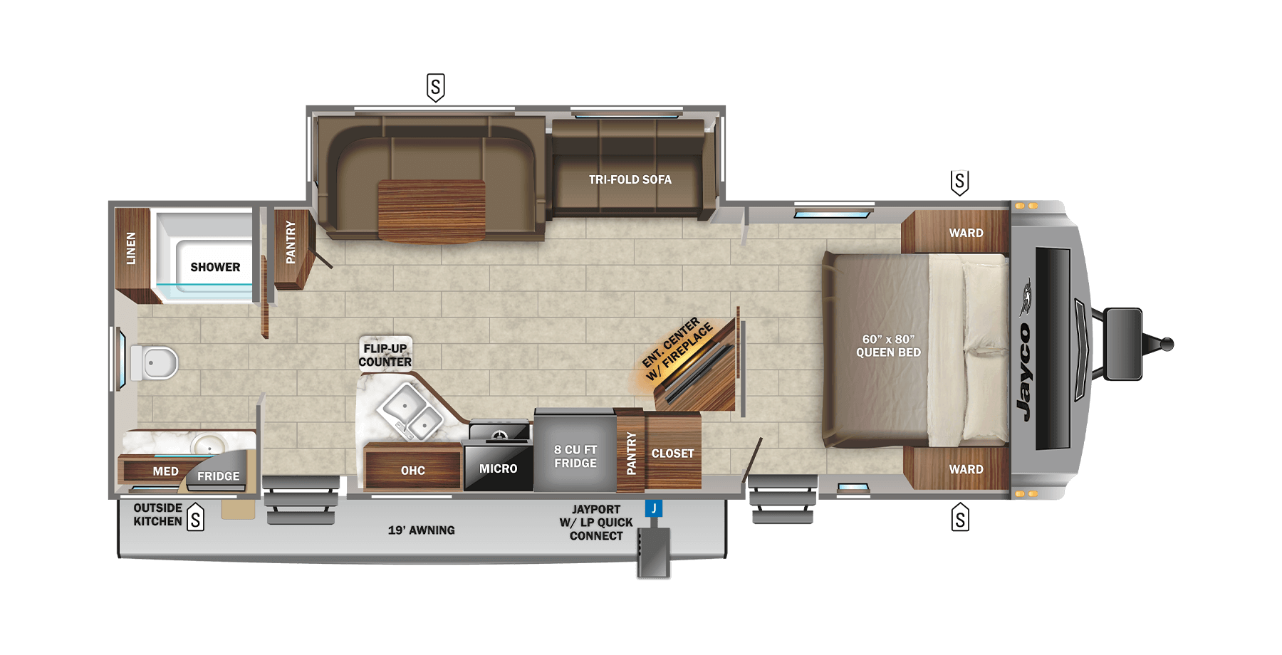 jayco travel trailer floor plans 2022