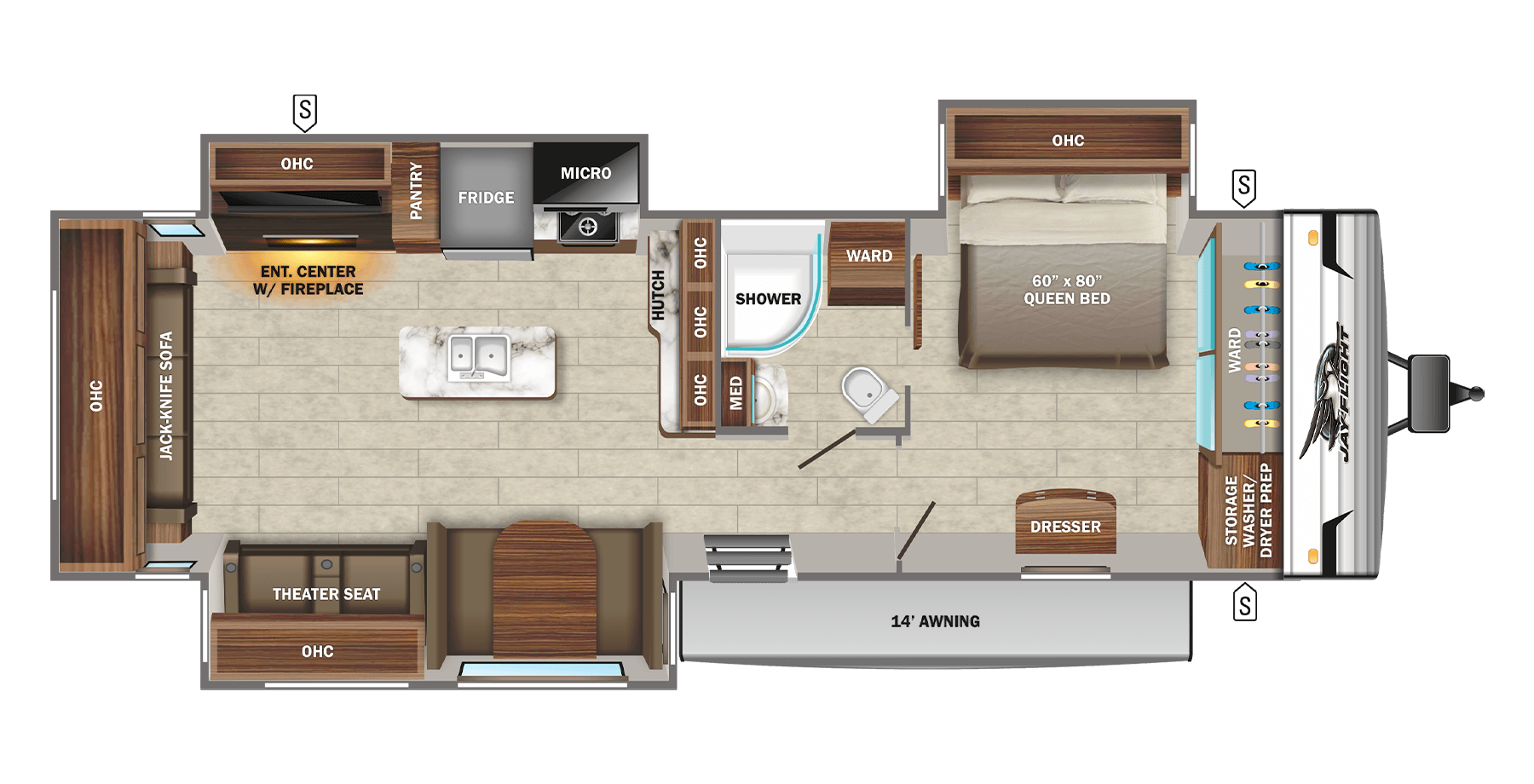 jayco travel trailer floor plans 2022