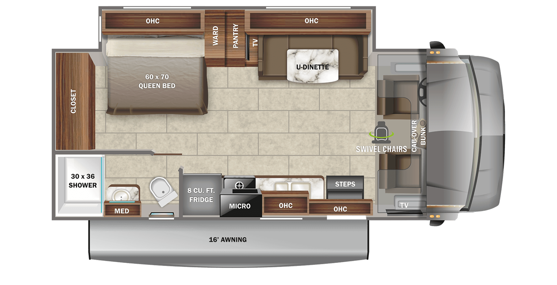 2022 Redhawk Class C Rv Best Value Jayco Inc Floorplans