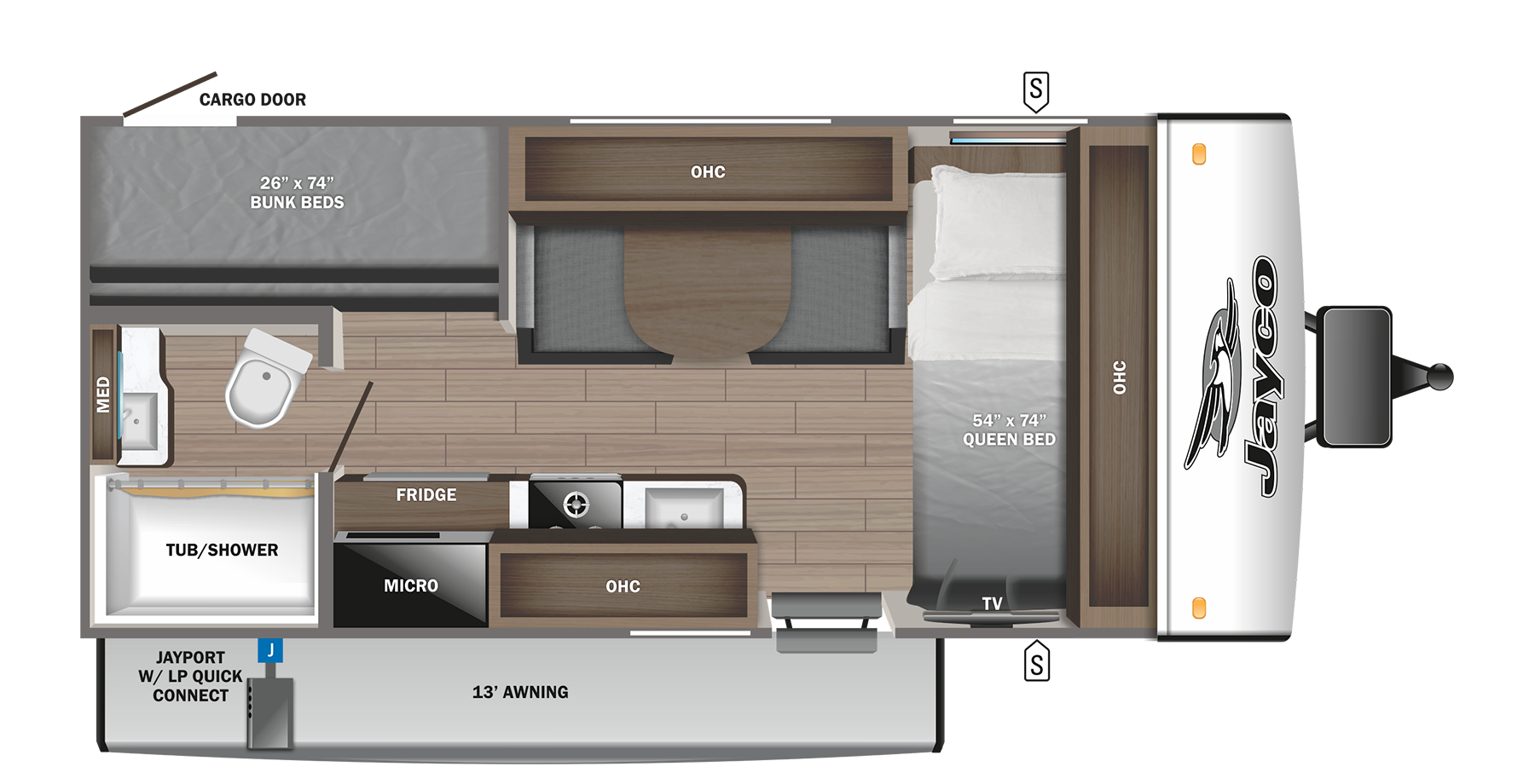 jayco 14 foot travel trailer