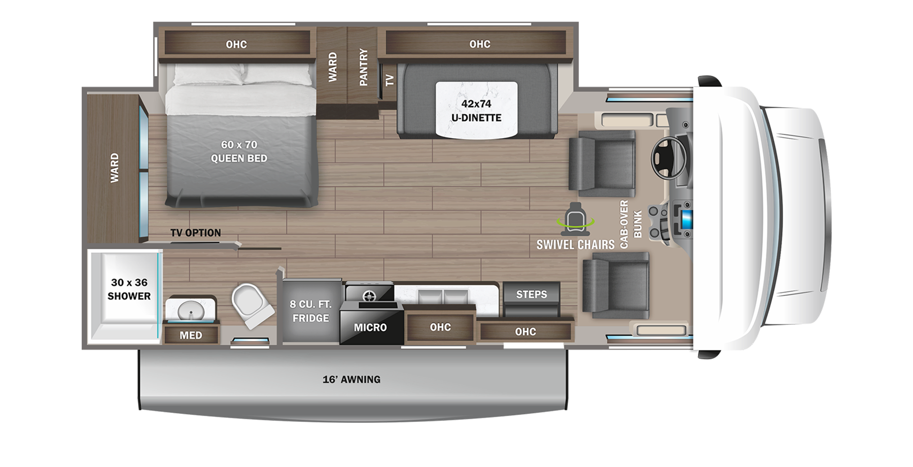 2023 Redhawk Class C Rv Best Value Jayco Inc Floorplans