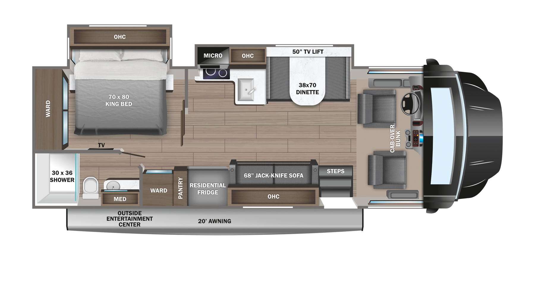 2023 Seneca Xt Super Class C Rv