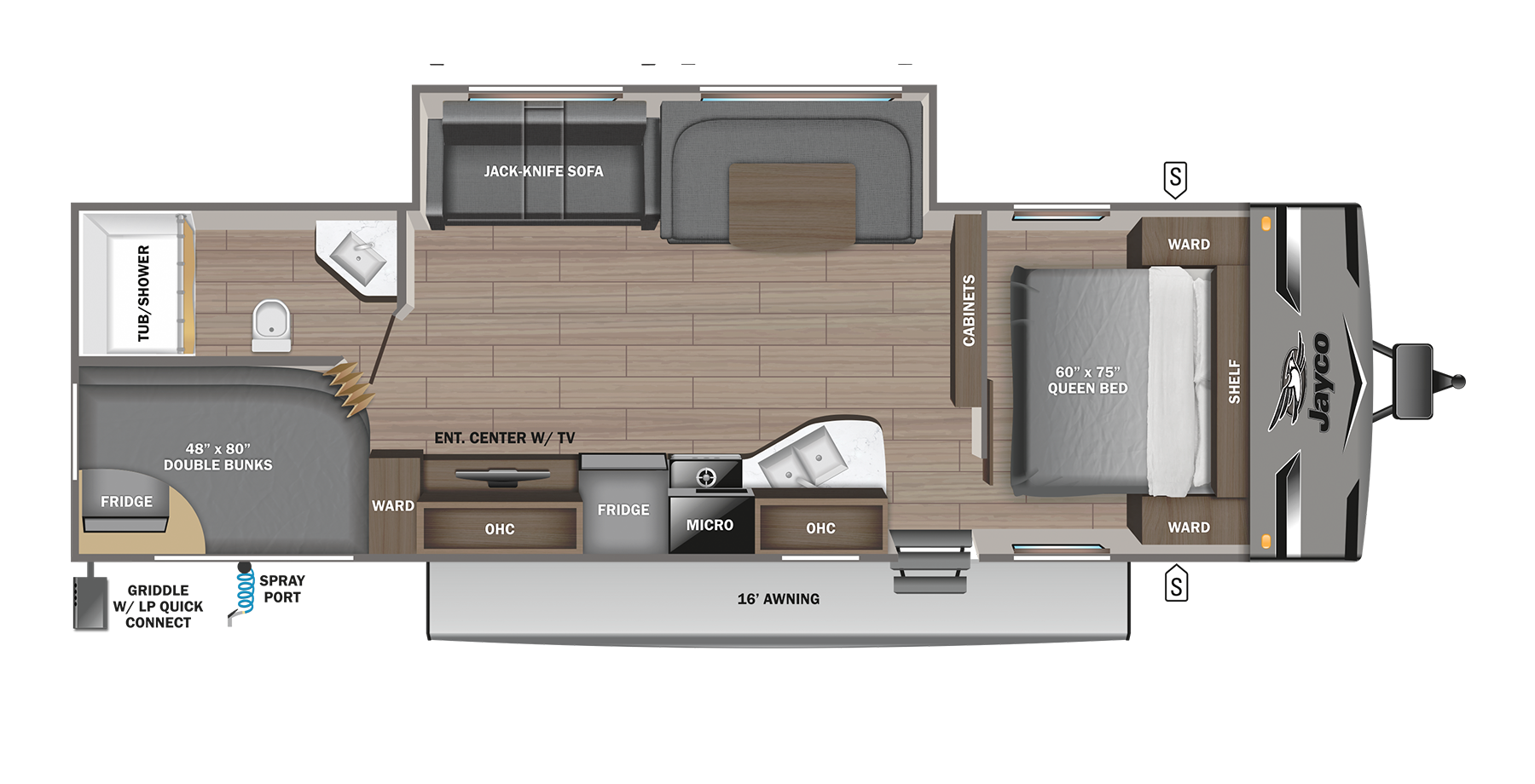 Jayco wall hugger clearance theater seating