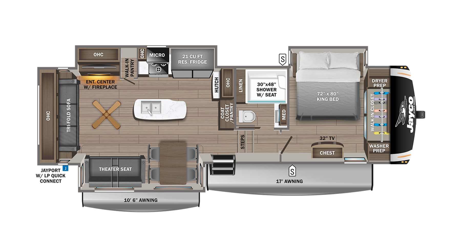 2024 Eagle Fifth Wheel Jayco Inc