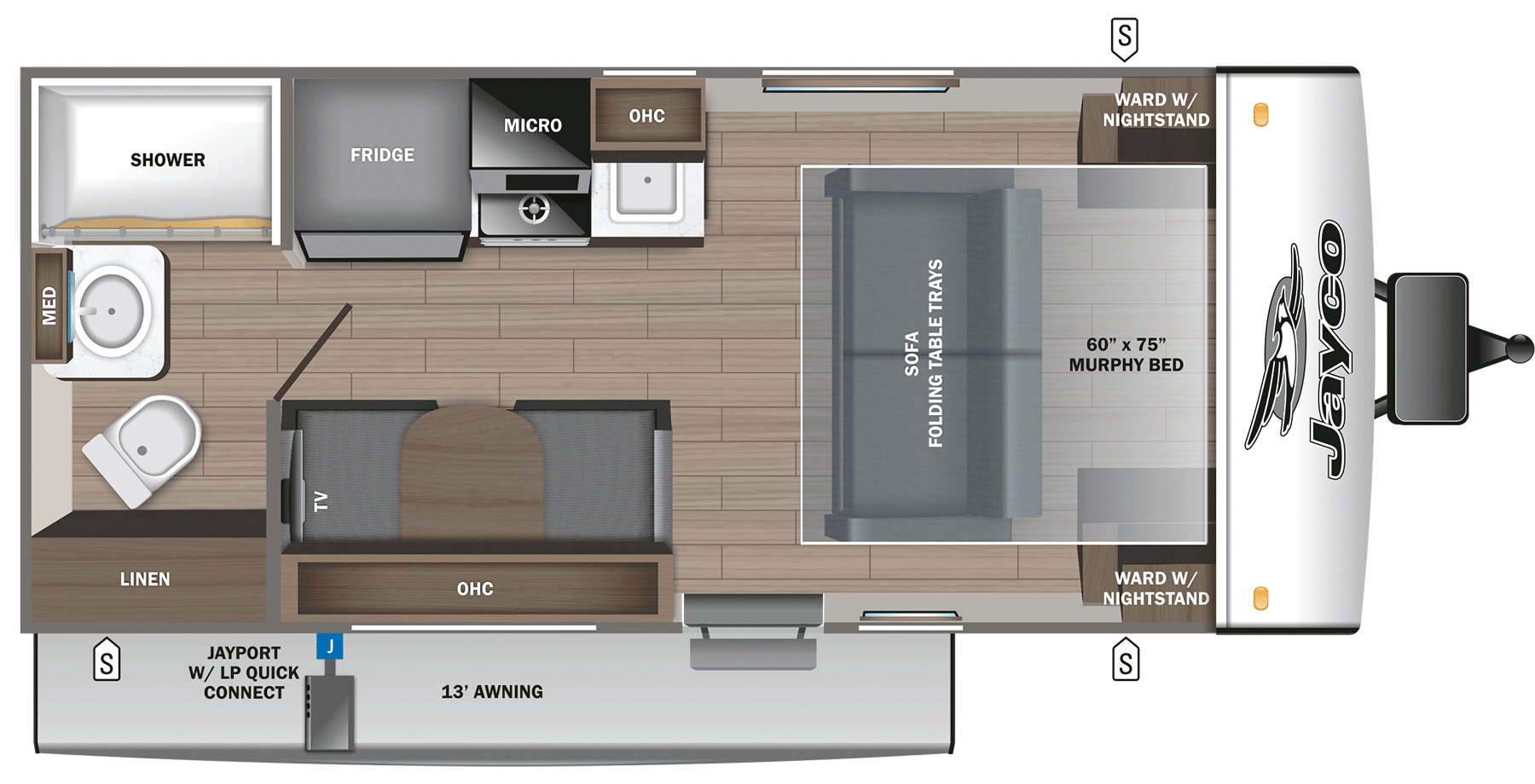 2025 Jay Feather Micro 173MRB Jayco, Inc