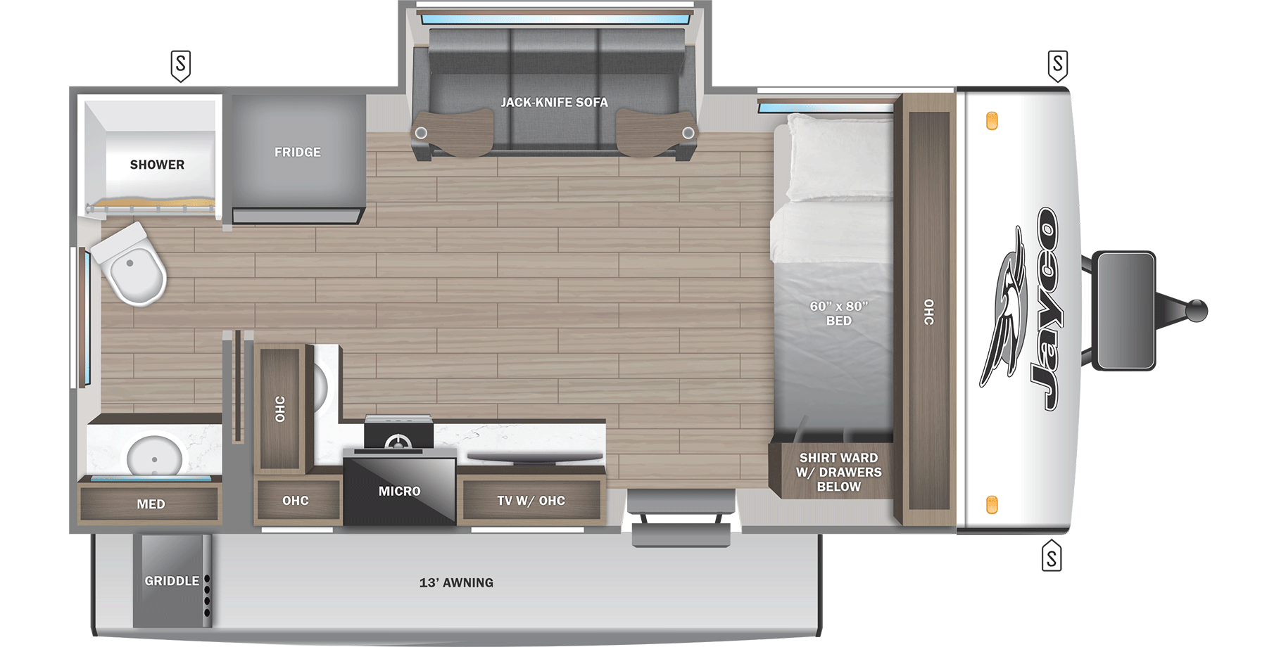 2025 Jay Feather Air 16RB Jayco, Inc