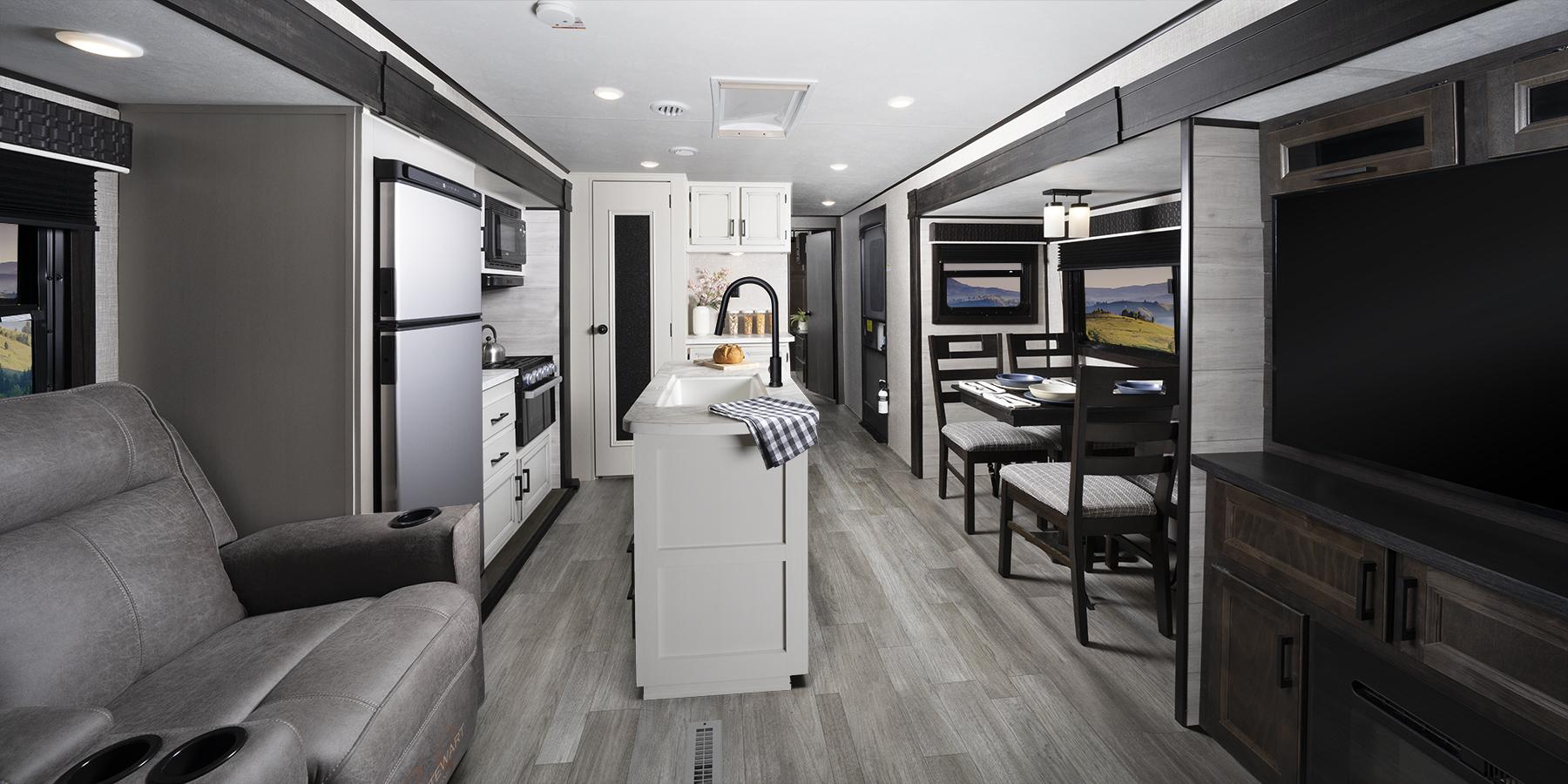 jayco travel trailer with sliding glass door