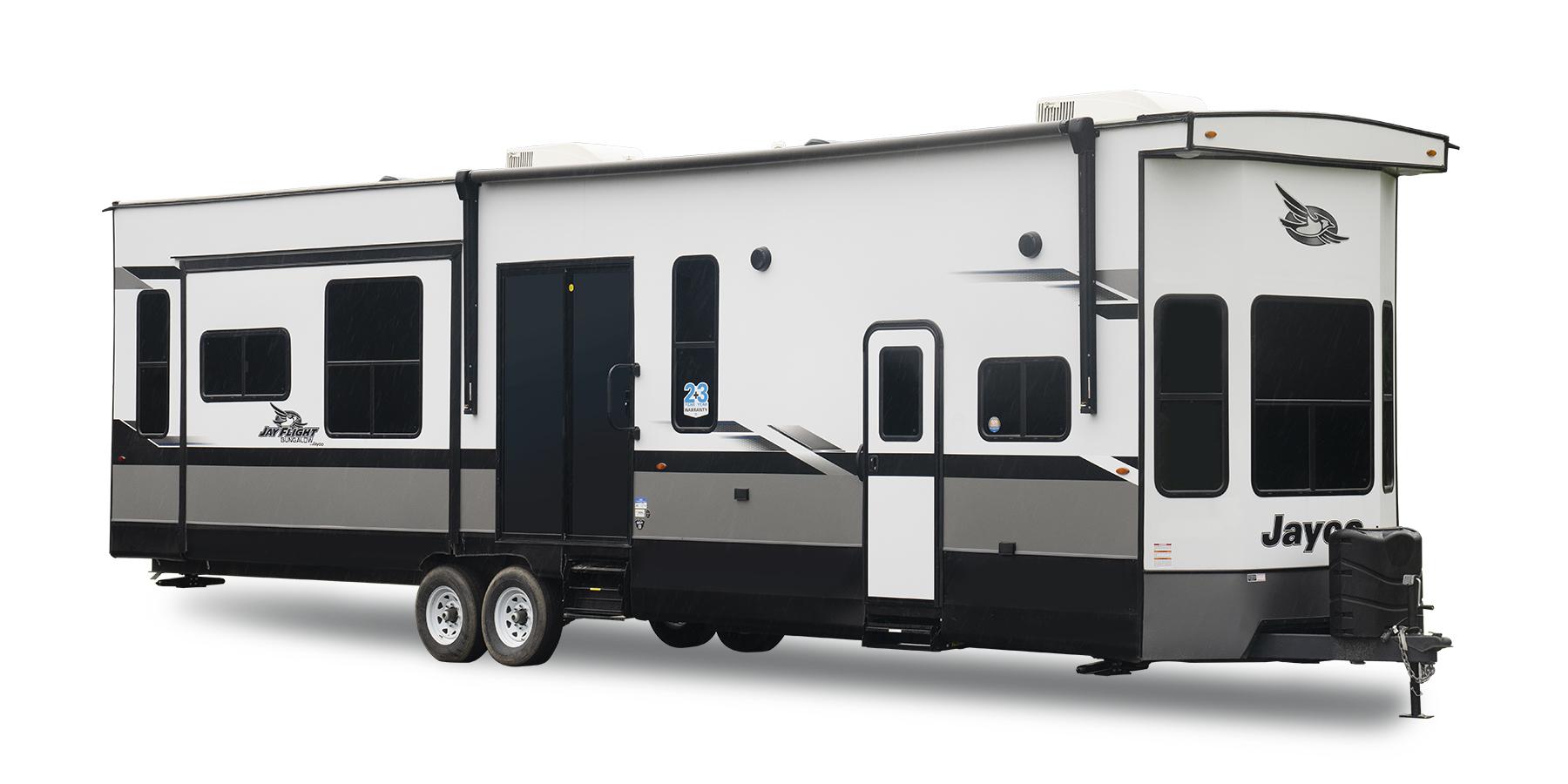 jayco travel trailer with sliding glass door