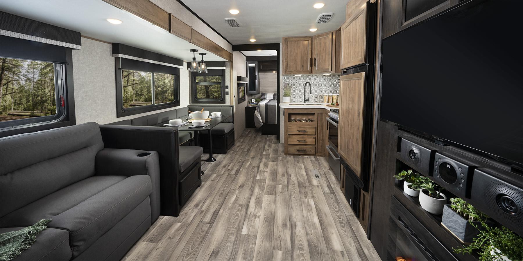 travel trailer without bunks