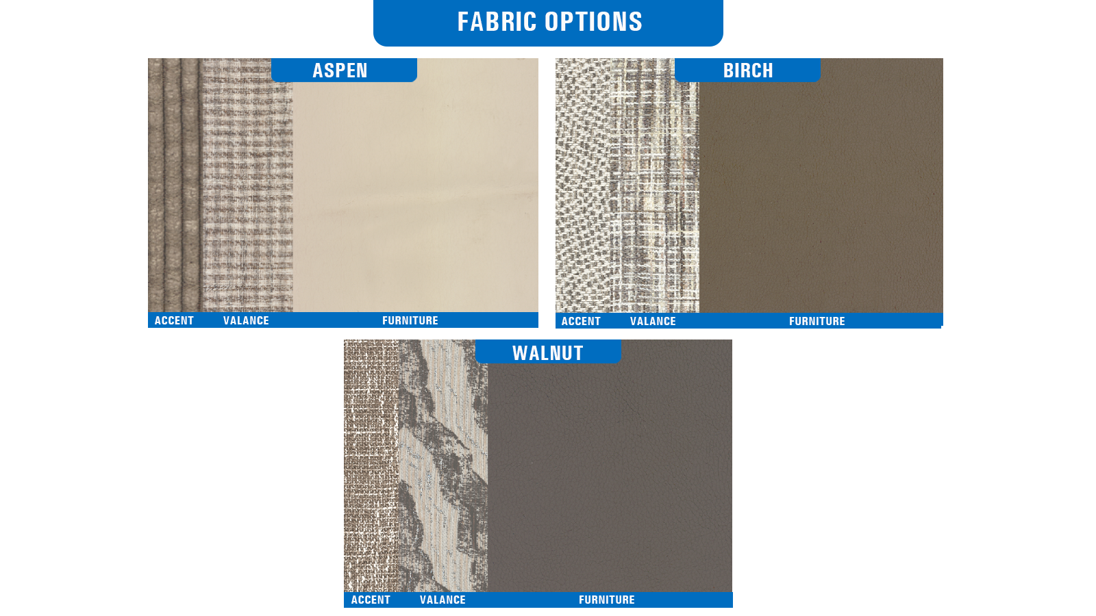 Embark Fabric Options