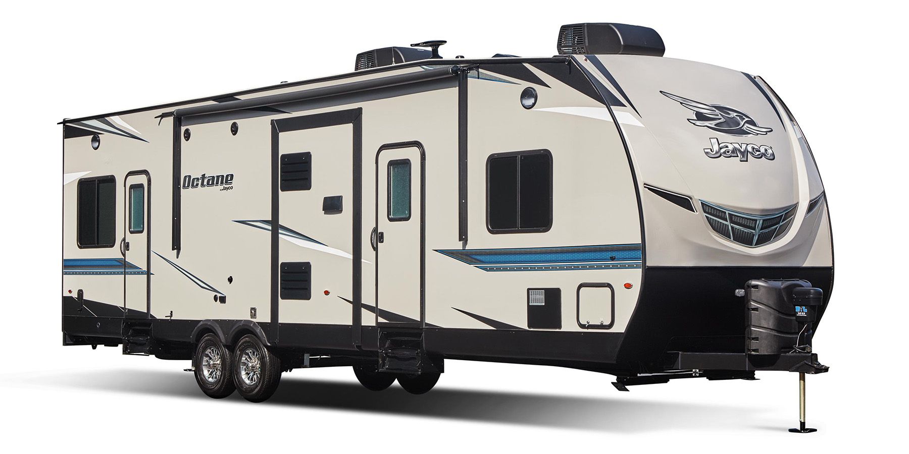 octane toy hauler travel trailer