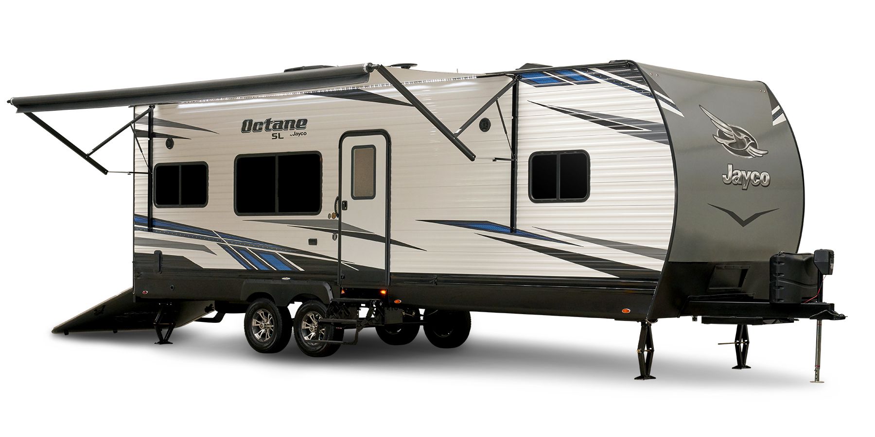 octane toy hauler travel trailer