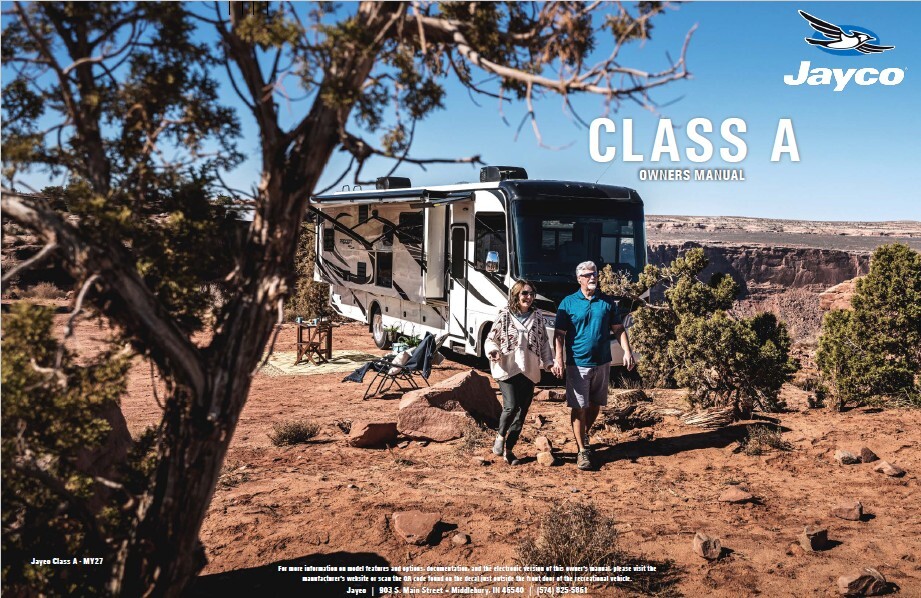 2027 Jayco Motorized Class A Owner's Manuals