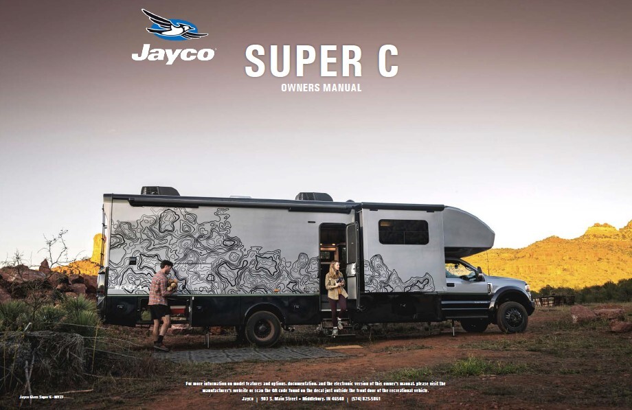 2027 Jayco Motorized Super C Owner's Manuals