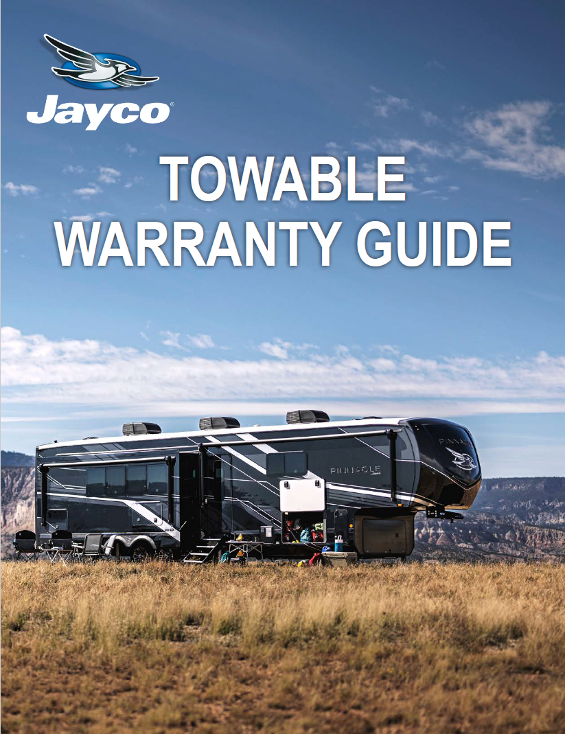 2027 Jayco Towable Warranty Manual