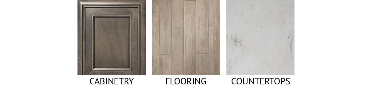 Wood Package - Stonewall Matte Grey