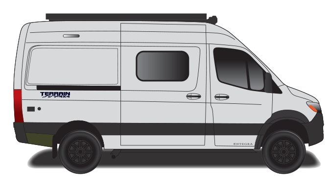 Standard Silver Van