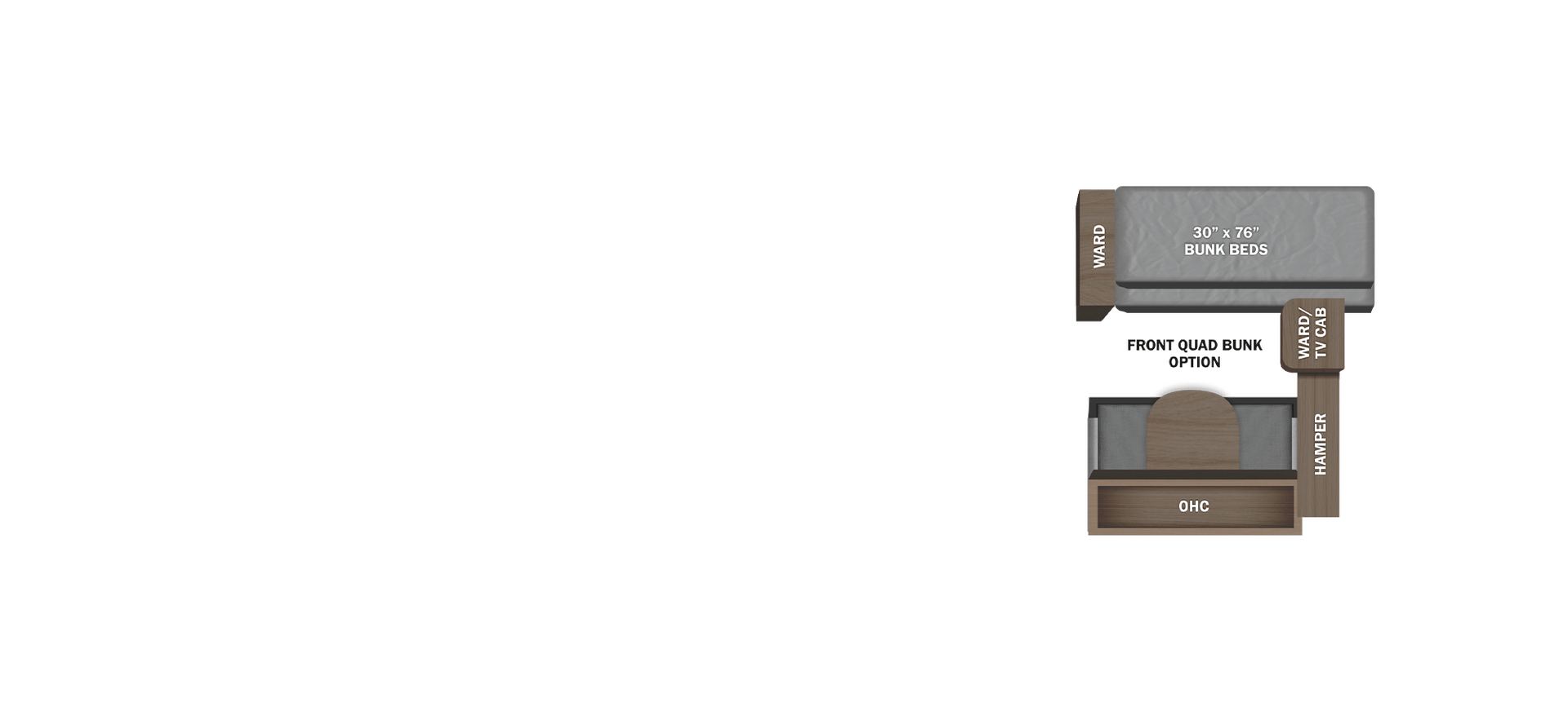 Front Quad Bunk