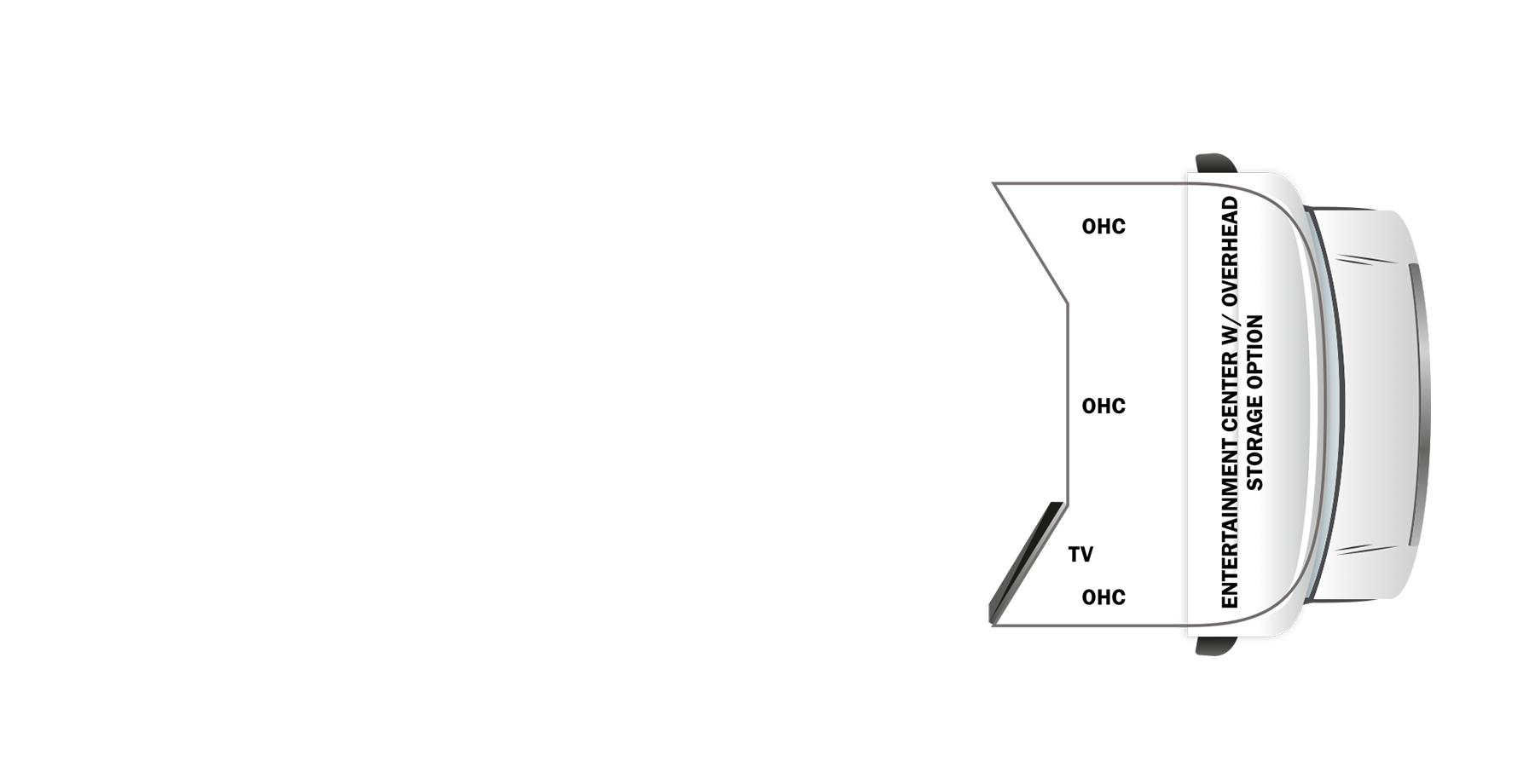 Entertainment Center Cab