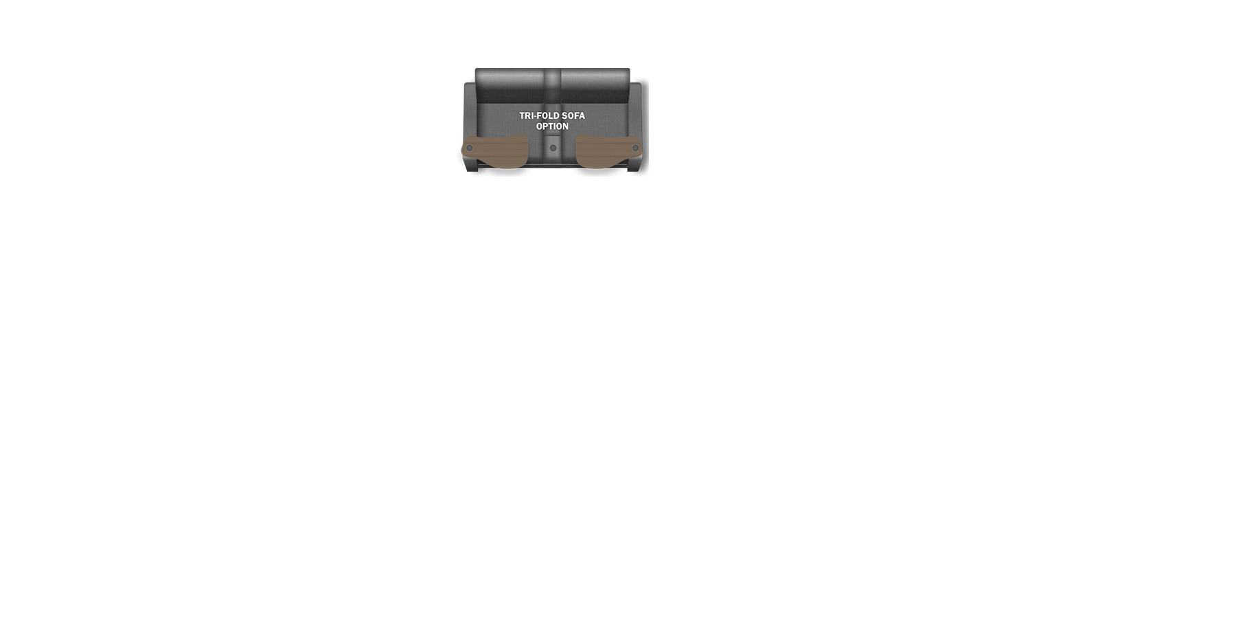 Tri-Fold Sofa