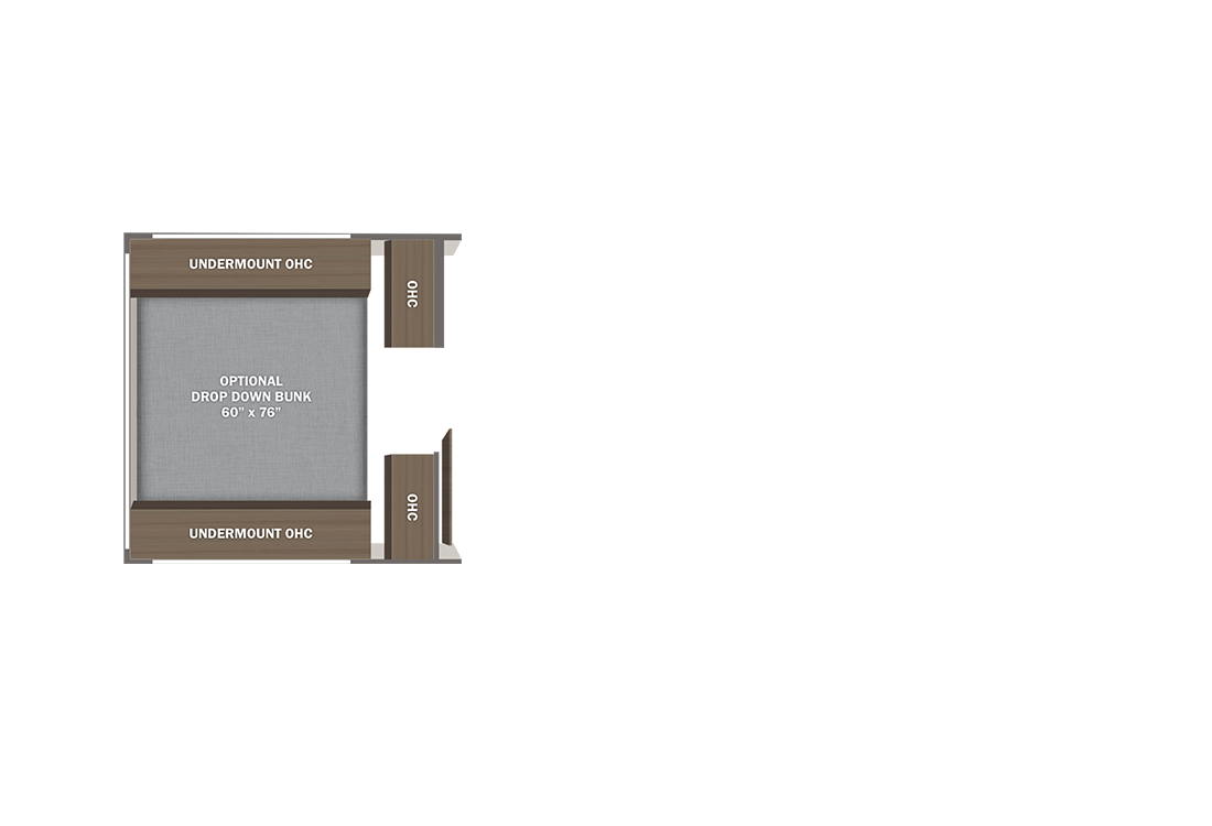 Optional Overhead Bunk