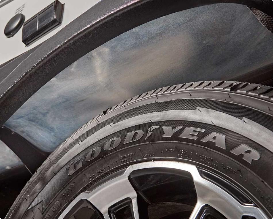 American-made Goodyear<sup>®</sup> tires