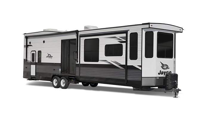 jayco travel trailer with sliding glass door