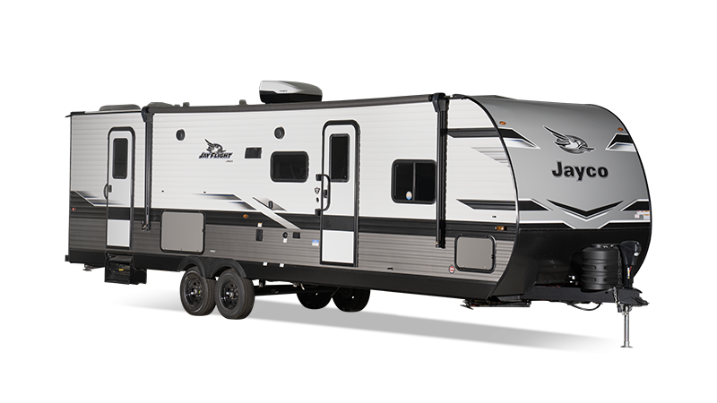 Jay Flight travel trailer camper exterior