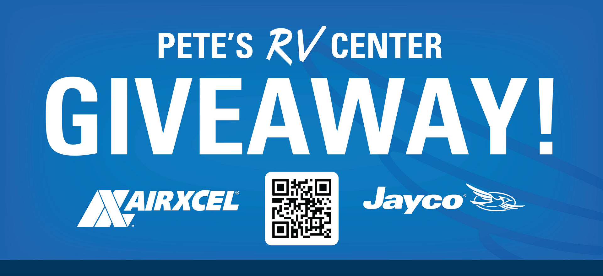 Pete's RV Giveaway on Site