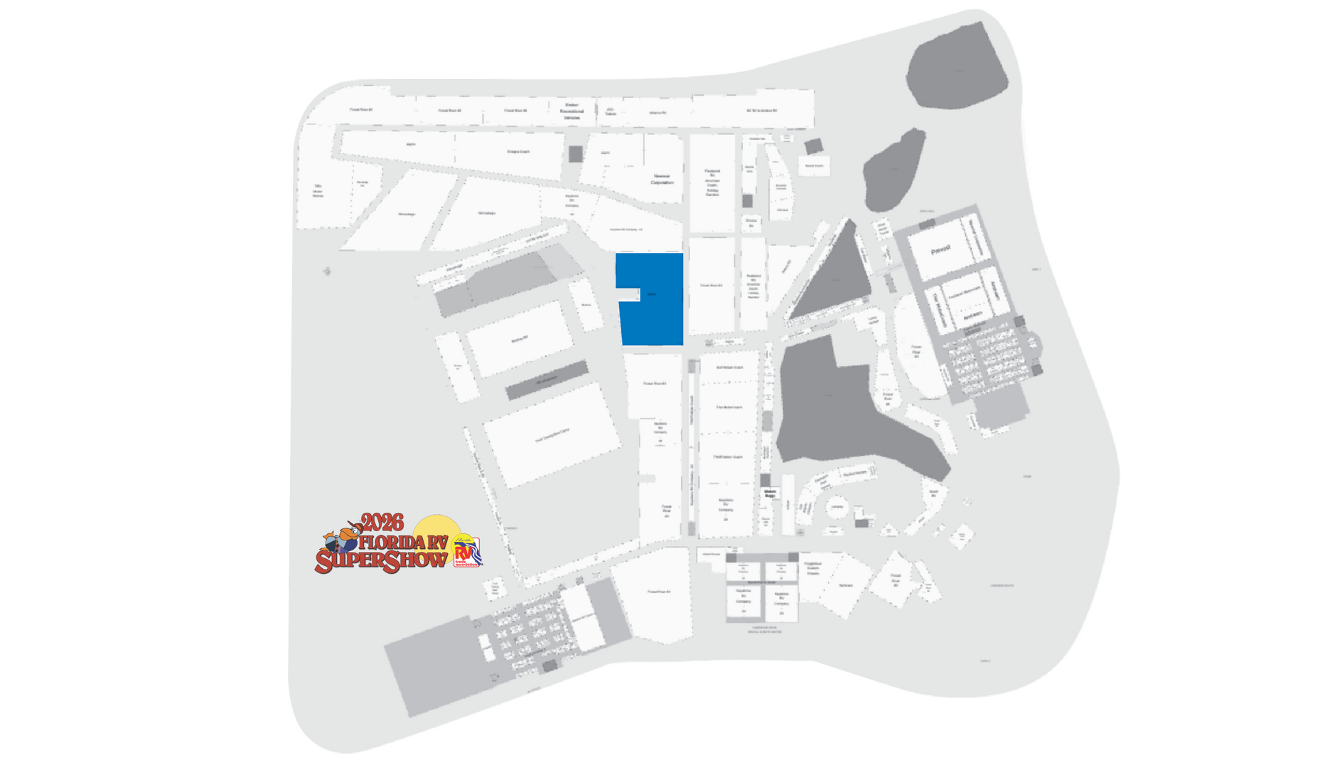 Map of Florida RV SuperShow