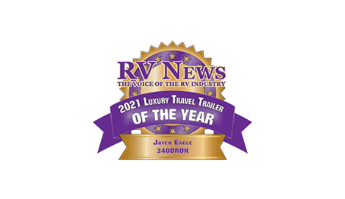 Luxury Travel Trailer of the Year by RV News 